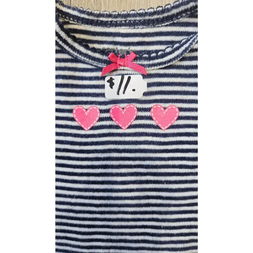 Carter's Newborn Bundle of Two Body Suits Short and Long Sleeve Pack